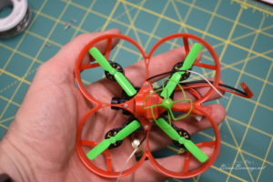 Furious fpv mosquito 70 frsky in my hand